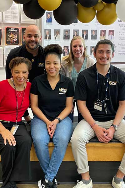 five members of the kinesiology and health sciences inclusion diversity and equity committee