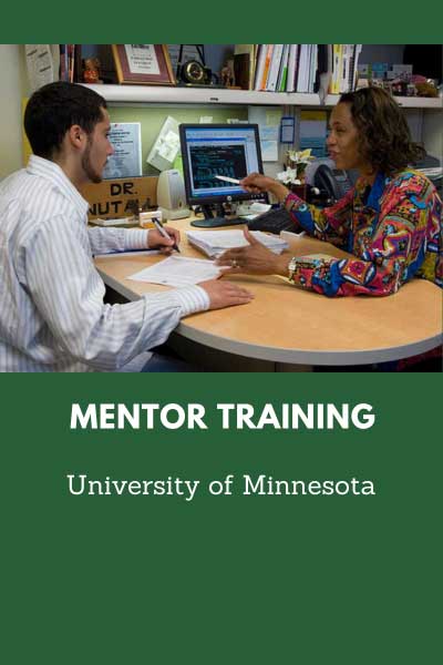 mentor training by the university of minnesota
