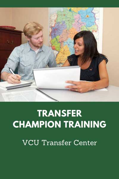 transfer champion training at the v.c.u. transfer center